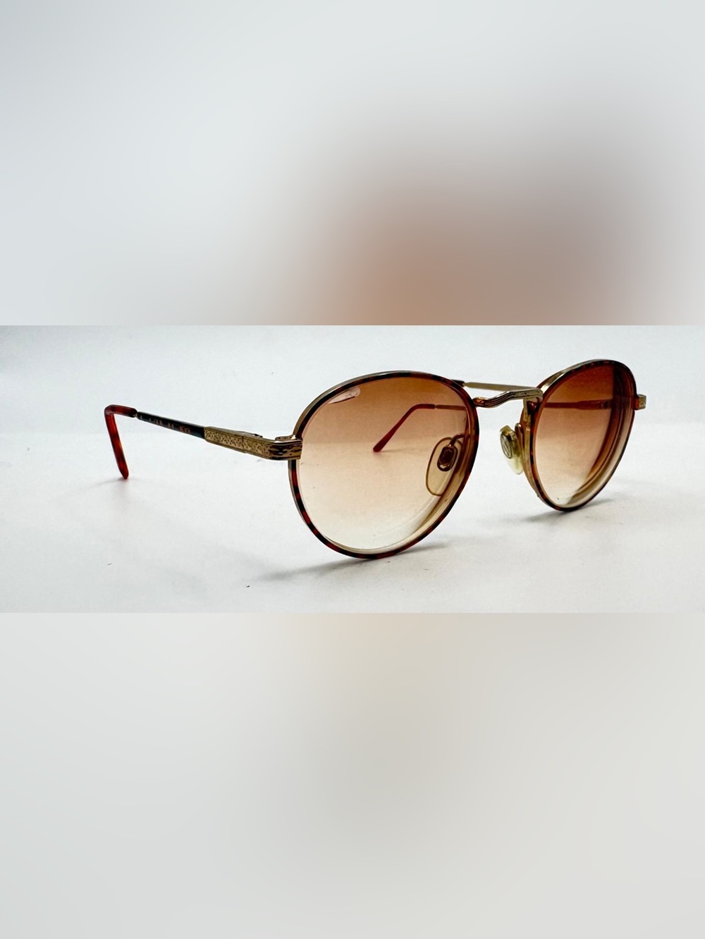 Eye Q Legend Tortoise Gold Oval Metal Sunglasses Frames Only